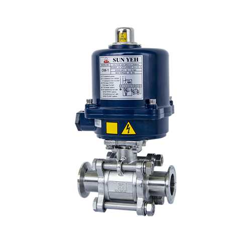 【SUNYEH】電動卡箍球閥/快裝球閥